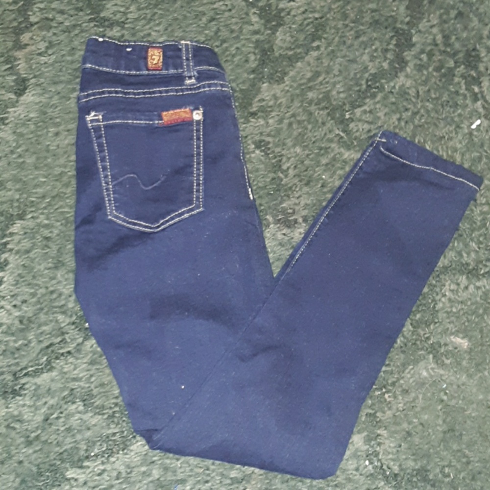 Blue Skinny Jean's Girls